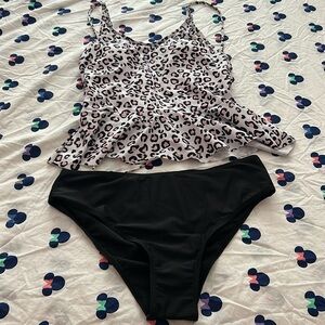 Leopard Print Tankini NWOT